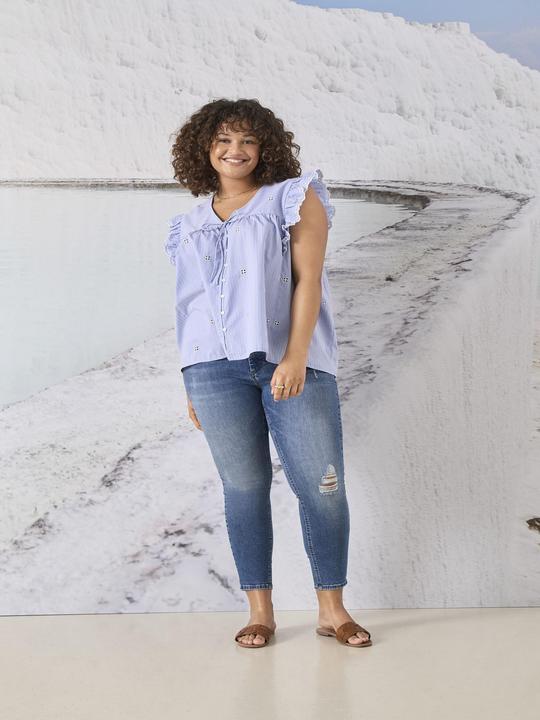Produktbild Only CARWILLY Mittlere Taille Skinny Fit Jeans Skinny Jeans (W52/L34)