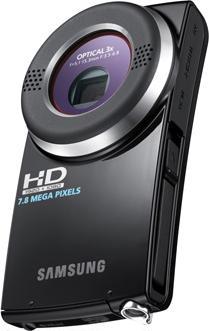 Produktbild Samsung HMX-U20, FullHD Flash Camcorder, 3x Zoom, Schwarz