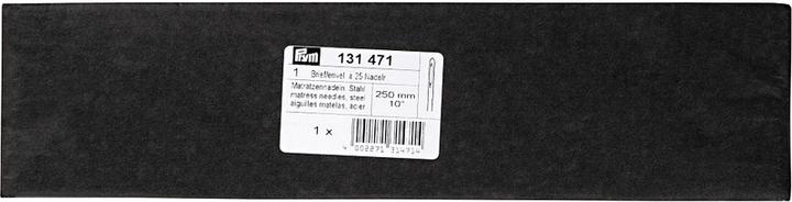 Image du produit Prym Aiguilles à matelas, argent 2.35 x 250 mm, lettre 25 pcs.