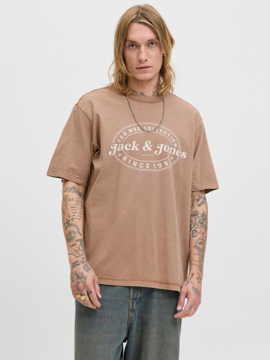 Image du produit Jack & Jones Jjedover Print Tee Ss Crew Neck (S)