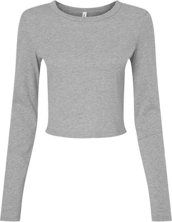 Bella Canvas TShirt kurz geschnitten Langärmlig