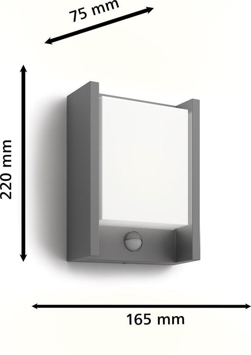 Actual product image Philips Arbour (800 lm, IP44)