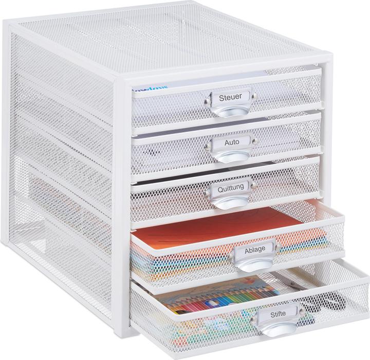 Actual product image Relaxdays Schubladenbox (A4)