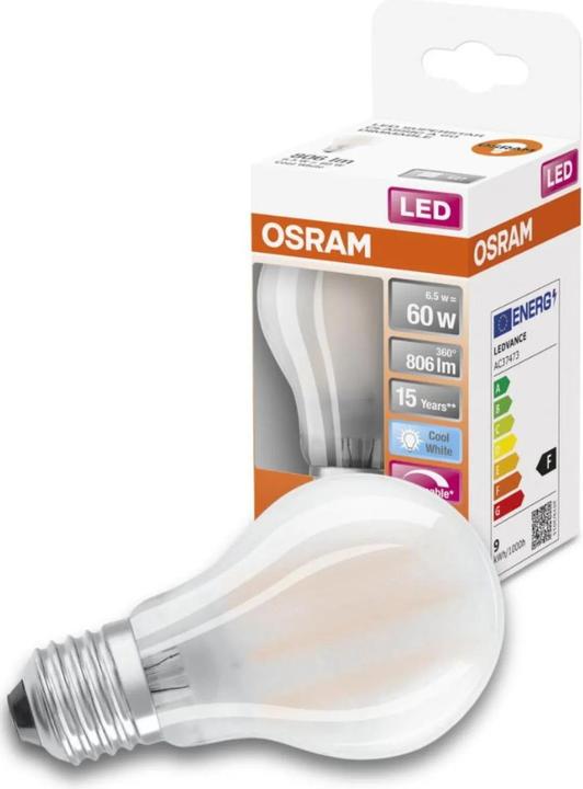 Immagine prodotto Osram Superstar Classic A (E27, 60 W, 806 lm, 1 x, E)