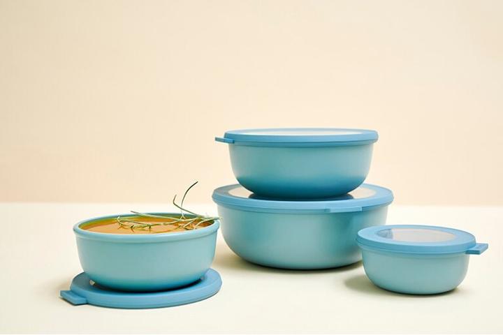 Produktbild Mepal Cirqula Set 4-tlg, Nordic Green. Flach