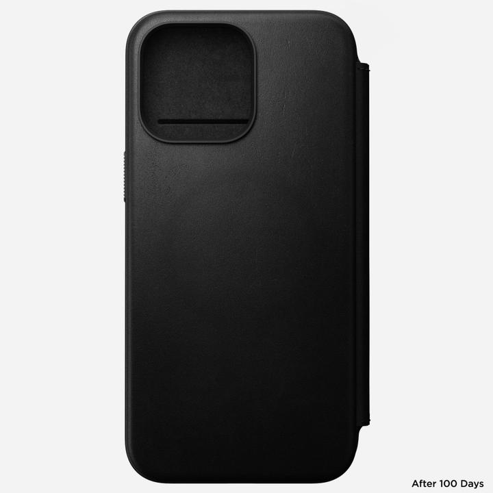Image du produit Nomad Modern Leather Folio iPhone 15 Pro Max Noir (Apple iPhone 15 Pro Max)