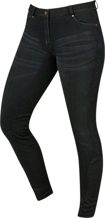 Actual product image Dublin Shona Denim Breeches With Suede Patch (30)