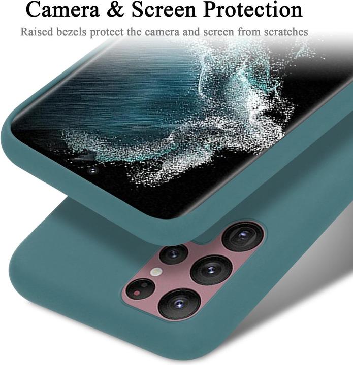 Immagine prodotto Cadorabo Custodia in silicone liquido TPU (Samsung Galaxy S22 Ultra)