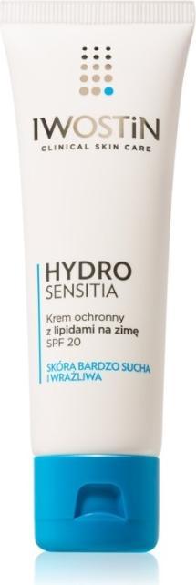 Iwostin Hydro Sensitia Schutzcreme mit Lipiden für Winter -SPF 20 50 ml (Sonnencreme, SPF 20, 50 ml)