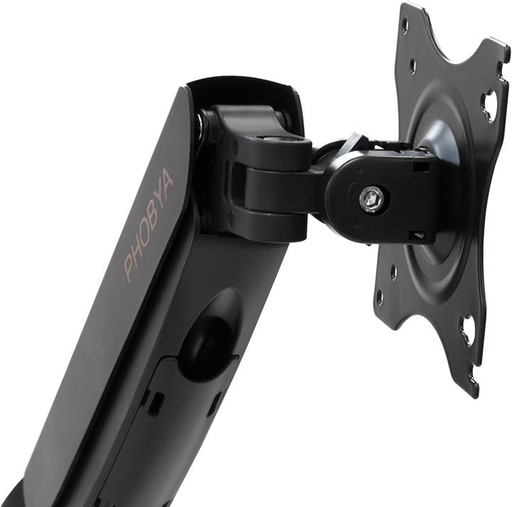 Produktbild Phobya Dual Monitorarm (Tisch, 34")