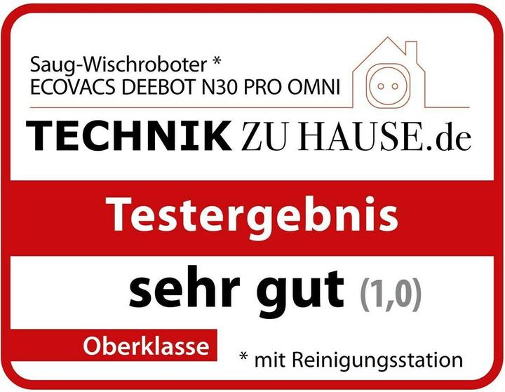Produktbild Ecovacs N30 PRO (Saugwischroboter)