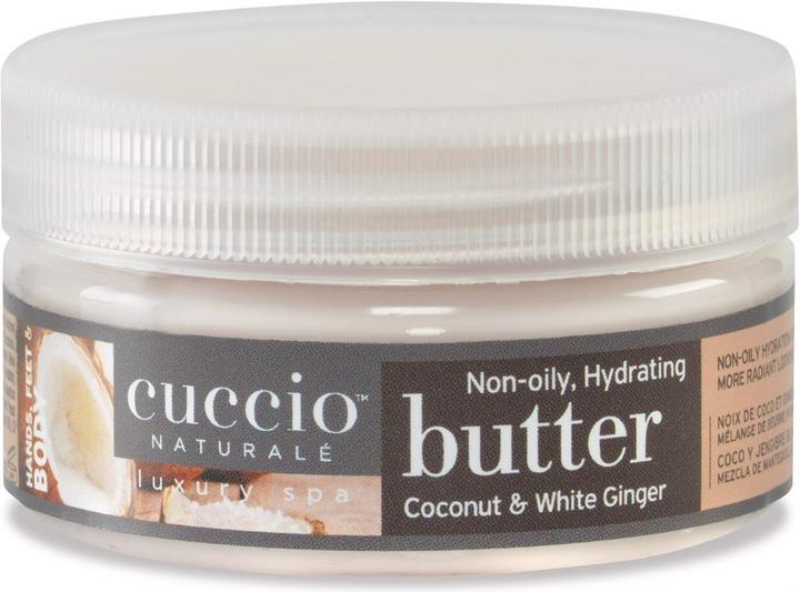 Image du produit Cuccio Naturale Beurre hydratant noix de coco et gingembre blanc (Beurre corporel)