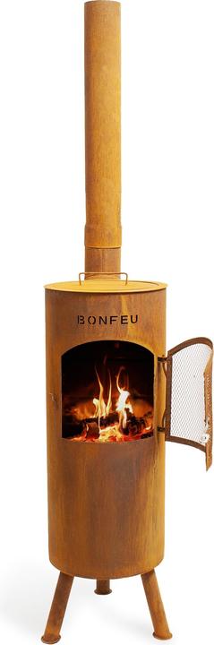 Actual product image Bonfeu BonGiano LP garden fireplace grate