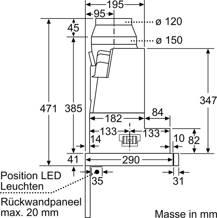 Produktbild Siemens LI67SA671 (Deckenlüfter)