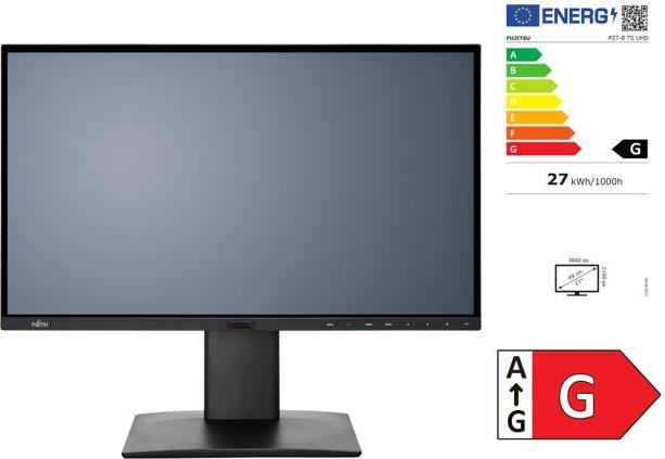 Actual product image Fujitsu P27-8 (3840 x 2160 Pixels, 27")