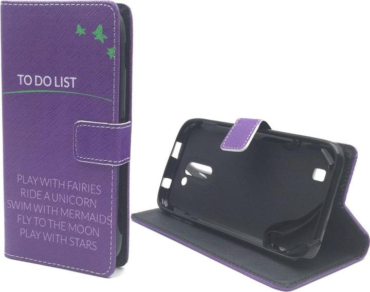 Produktbild König Design Schutz Handy Hülle für Archos 50c Neon Case Cover Tasche Wallet Etui Handyhülle (Archos 50c Neon)