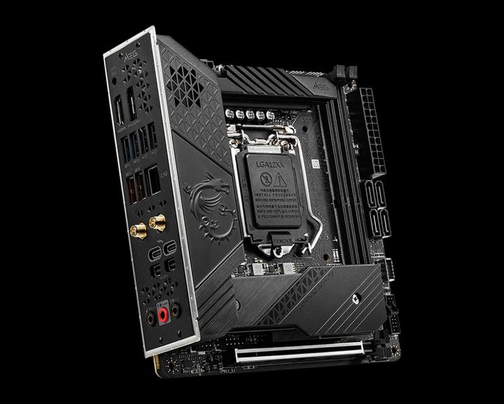 Actual product image MSI MEG Z590I UNIFY (LGA 1200, Intel Z590, Mini-ITX)