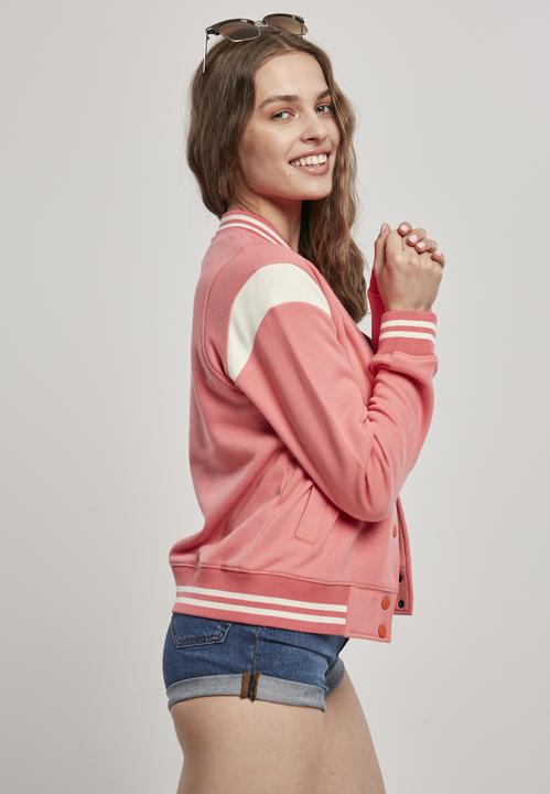 Actual product image Urban Classics Ladies Inset College Sweat Jacket (5XL)