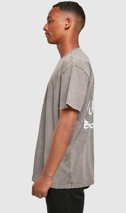 Actual product image Merchcode Bad Habits Acid Washed Heavy Oversized Tee - 112633 (XXL)