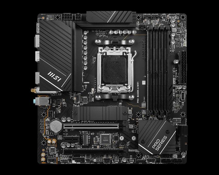 Produktbild MSI Pro B650M-A WIFI (AM5, AMD B650, mATX)