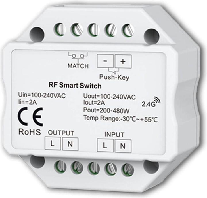 Produktbild Isoled Sys-Pro + Zigbee 3.0 Push/Funk Switch, 230V AC, 360 VA