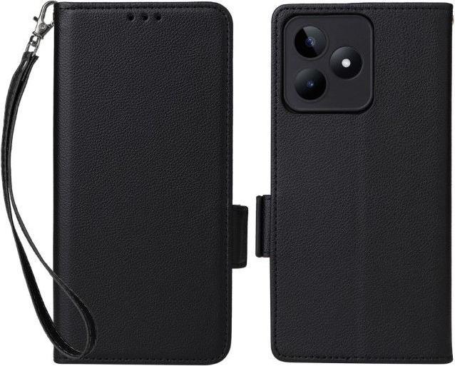 Produktbild MU Classic Litchi Leder Bookcover Series (Realme Note 50)