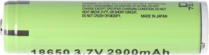 Actual product image Panasonic Akku NCR18650 PF - PCB geschützt (1 pcs., 2900 mAh, Rechargeable battery)