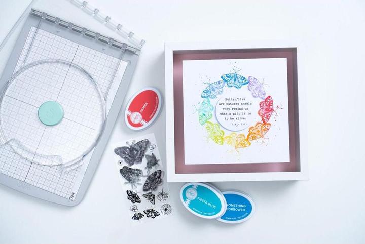 Immagine prodotto Sizzix Set di francobolli trasparenti "Farfalle della natura