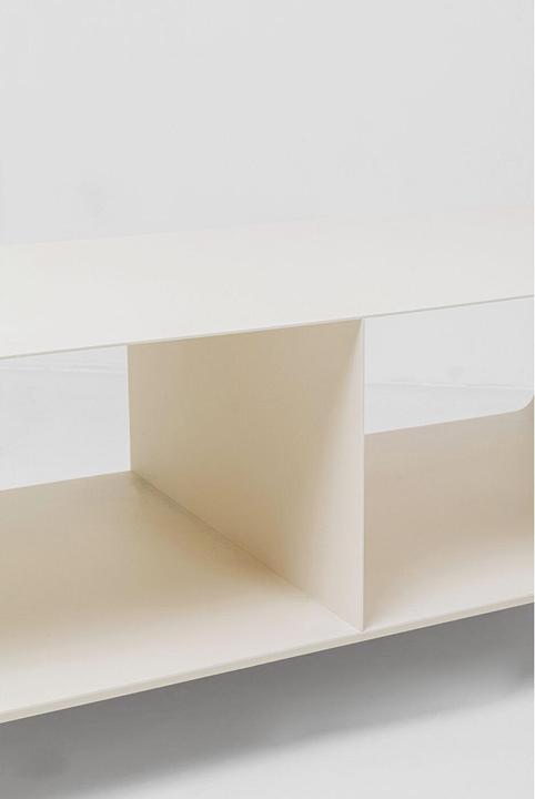 Actual product image Kare Design Lowboard Lounge M Creme 90x30cm