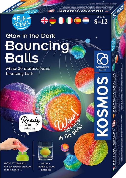 Kosmos Cosmos Glow in the Dark Herstellung von Hüpfbällen
