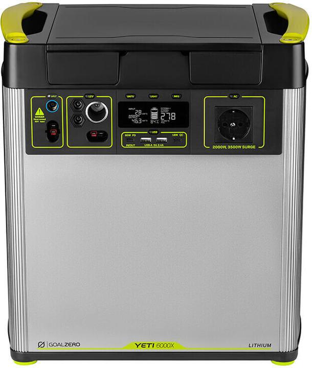 Image du produit Goal Zero Yeti 6000X (6071 Wh, 48.10 kg)