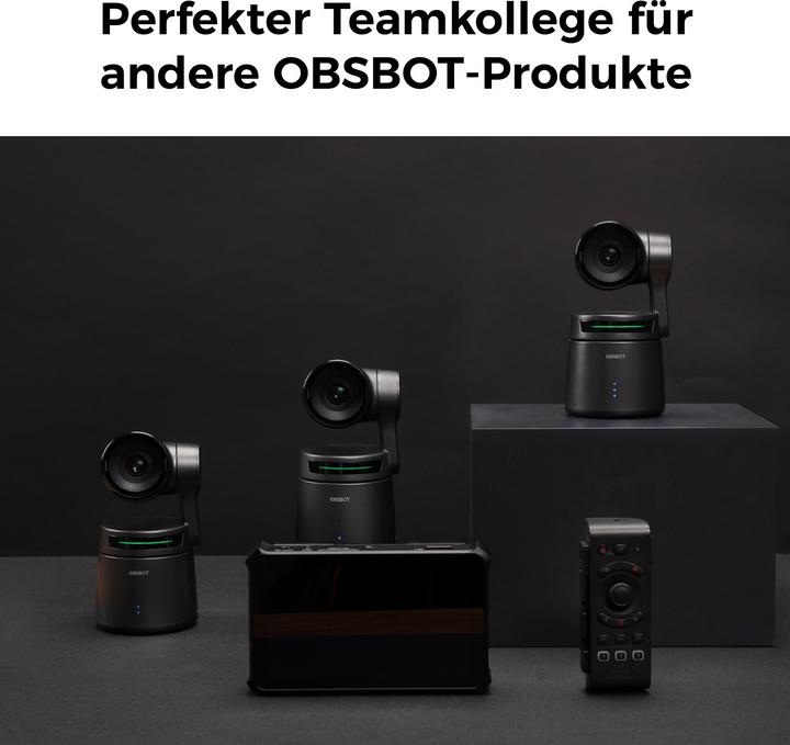 Produktbild Obsbot Talent Videoüberwachung, Videomischer, Audiomischer, Grafik- und Video-Einspieler und Streami