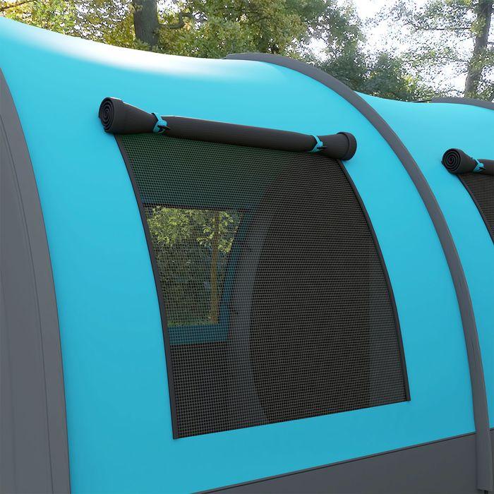 Immagine prodotto Swisshandel24 Tunnelzelt Campingzelt für 6 Personen, 2 Räume, 3000mm Wassersäule (Tenda a tunnel, 6 persone)