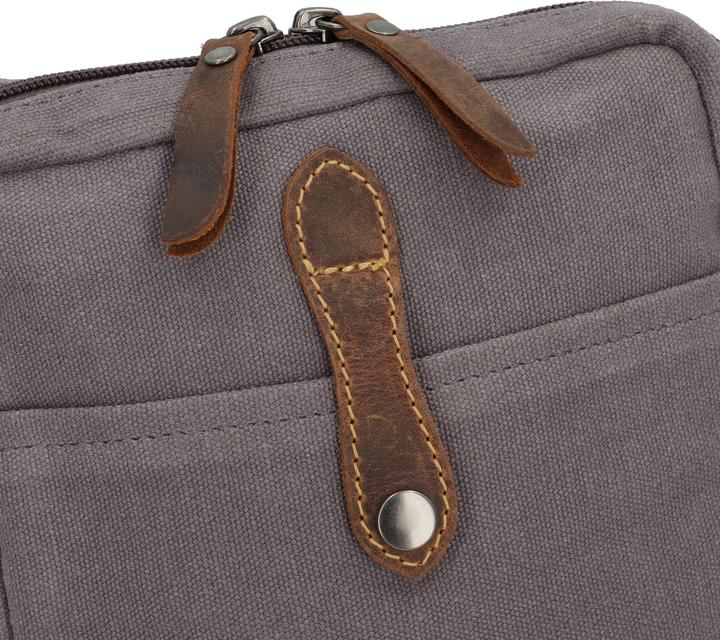 Immagine prodotto Greenburry Borsa a tracolla in canapa vintage da 19 cm