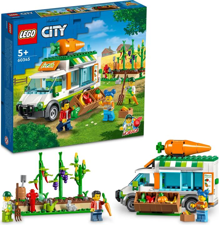 Image du produit LEGO Camionnette de livraison de légumes (60345, LEGO City)