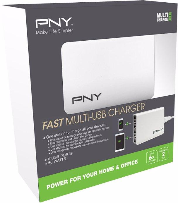Actual product image PNY Multi-USB Charger (25 W)