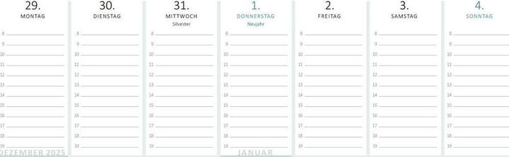 Actual product image Tischkalender Kluge Frauen, die die Welt und uns inspirieren 2026 (30 x 11.5 cm, Hardcover, German)
