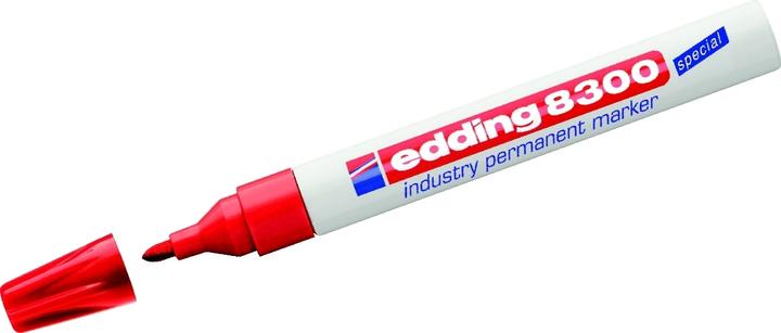 Produktbild Edding Permanent Marker 8300 (Rot, 3 mm, 1 x)