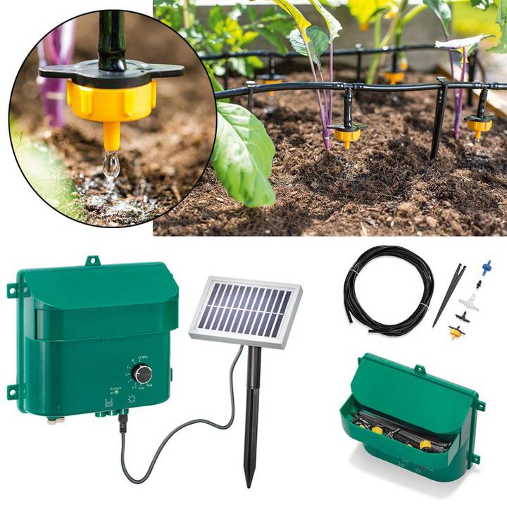 Immagine prodotto Esotec Set di irrigazione solare (Set per l'irrigazione a goccia)