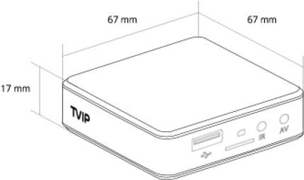 Immagine prodotto TVIP S-Box v.530 (8 GB, IPTV)