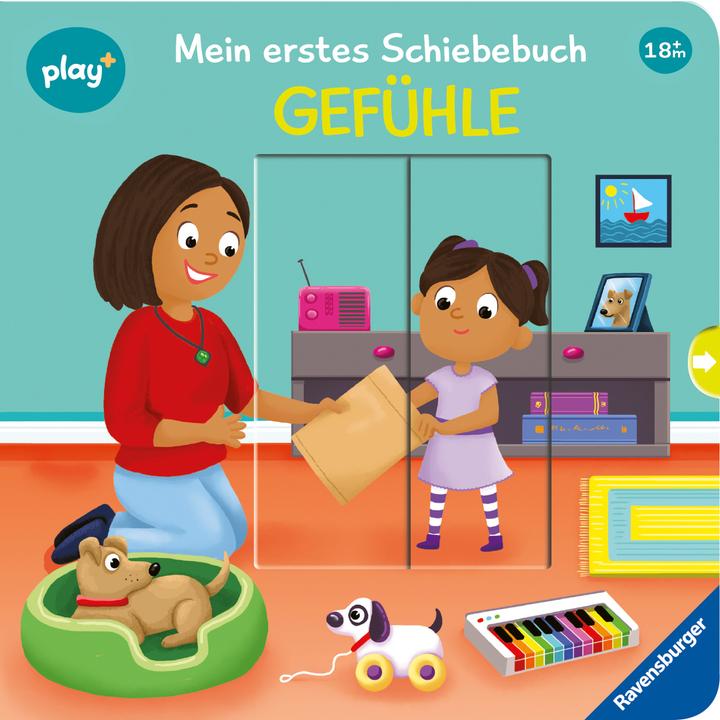 Produktbild Ravensburger play+ Mein erstes Schiebebuch: Gefühle (Deutsch)