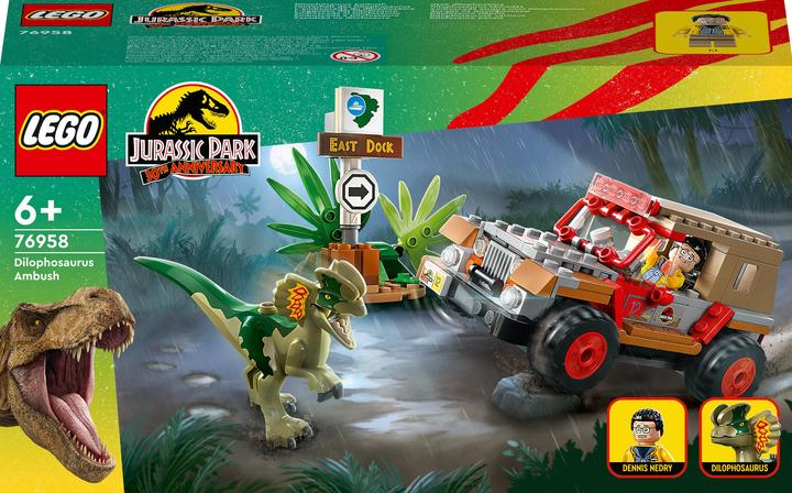 Produktbild LEGO Hinterhalt des Dilophosaurus (76958, LEGO Jurassic World)