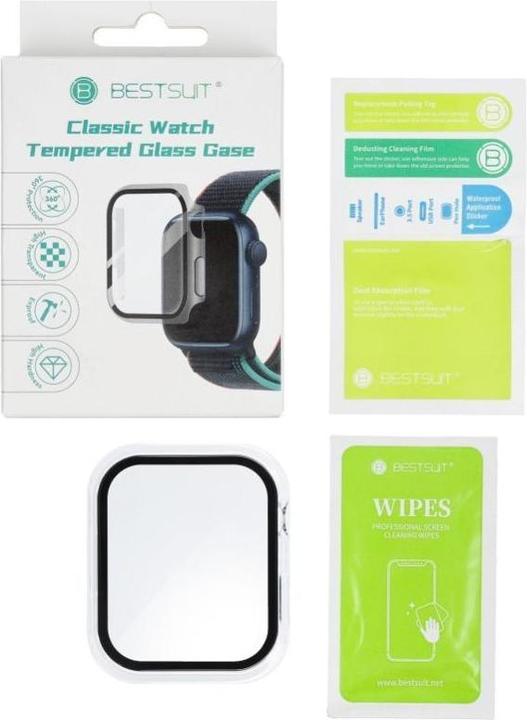 Immagine prodotto Bestsuit Screen protection Case with Hybrid Glass for Apple Watch 10 46mm - transparent