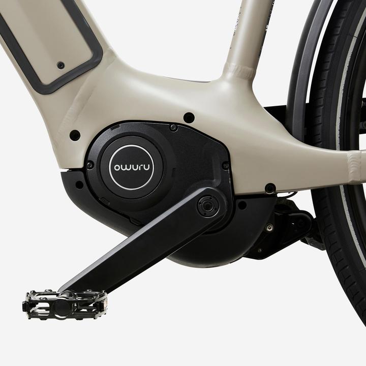 Actual product image Btwin Long-Distance Automatic Owuru Motor Low Frame Electric City Bike LD 940E Connect