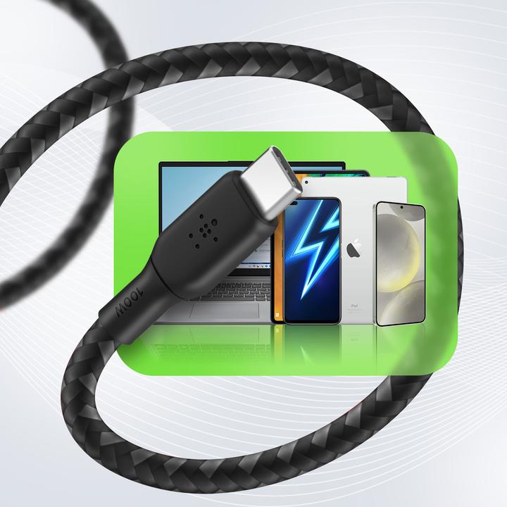 Image du produit Belkin USB C — USB C (3 m, USB 2.0, 100 W)