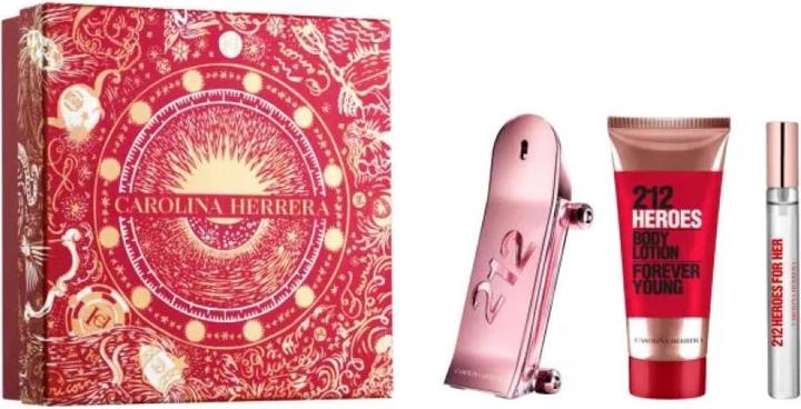 Carolina Herrera 212 Heroes For Her EdP 80ml Set 3 Artikel Christmas 2023