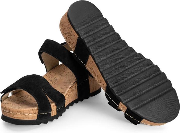 Actual product image Vitaform Sandaletten Damen Weite H Veloursleder (40)