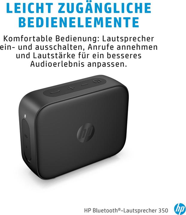 Actual product image HP Bluetooth speaker 350 () (25 h, Battery operated)