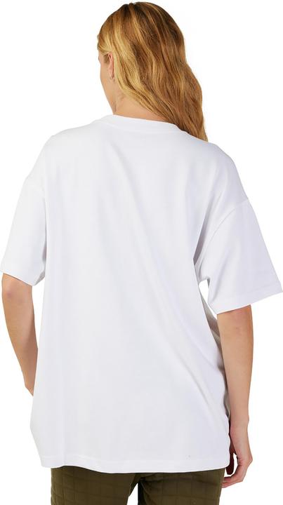 Actual product image Fox Tee 23 W Wordmark Os Ss Wht M (M)