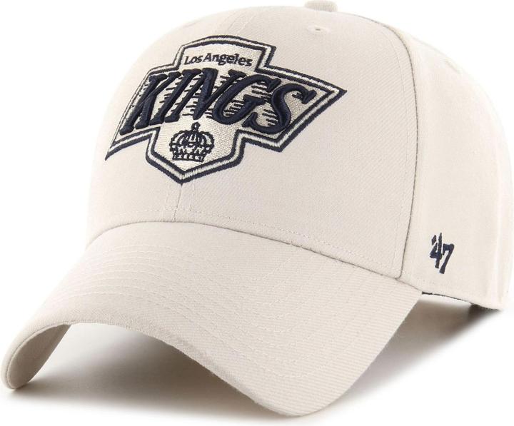 47 Brand Snapback Cap - NHL Los Angeles Kings Bone Beige (One Size)